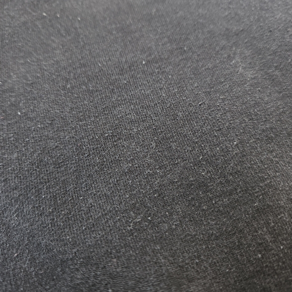 LIKE NEW Black Crewneck Sweatshirt "Black is My Happy Color" Unisex Size M - Picture 8 of 13